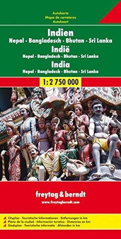 Read online India, Bangladesh, Nepal, Bhutan, and Sri Lanka (Road Map) (English, French, Italian and German Edition) - Freytag & Berndt | ePub
