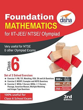 Download Foundation Mathematics for IIT-JEE/ NTSE/ Olympiad Class 6 - 3rd Edition - Disha Experts | PDF