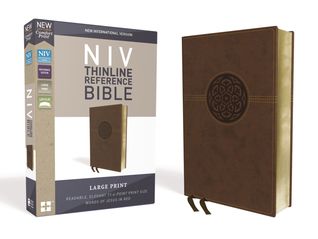 Read NIV, Thinline Reference Bible, Large Print, Leathersoft, Brown, Red Letter Edition, Comfort Print - Anonymous file in ePub