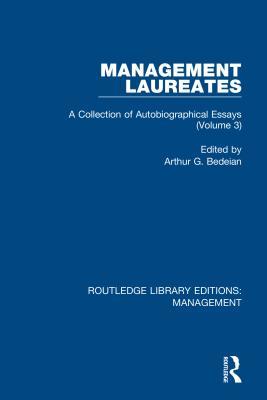 Download Management Laureates: A Collection of Autobiographical Essays (Volume 3) - Arthur G. Bedeian file in ePub
