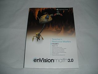 Read enVision Math 2.0 Teacher's Resource Masters, Common Core, Grade 2 Volume 1 Topics 1-8, 9780328827589, 0328827584, 2016 - none file in PDF