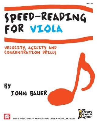 Download Speed Reading For Viola: Velocity, Agility & Concentration Drills - John Bauer | ePub
