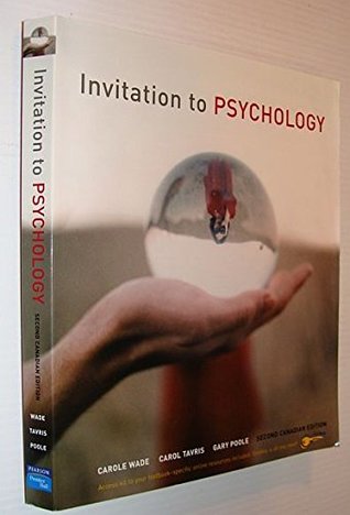 Read online Invitation To Psychology, Second Canadian Edition - Carole Wade file in ePub