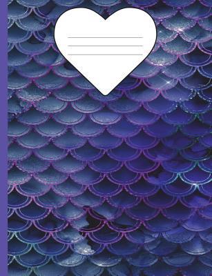 Read Composition Notebook Mermaid Glitter - Marble Wide Ruled: 100 Lined Pages - Big Earth Books file in PDF