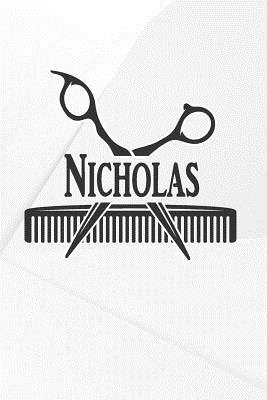 Read Nicholas: Barber Hairdresser Personalized Name Notebook Journal Diary Sketchbook with 120 Lined Pages 6x9 -  file in ePub
