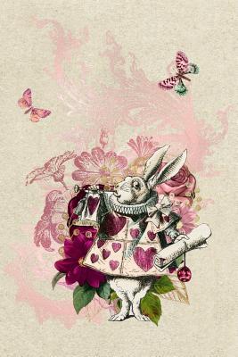 Download Journal: Alice in Wonderland Blank Lined Notebook to Write in for Women or Girls Rabbit Floral #2 - Jazzy Journals And Stuff | ePub