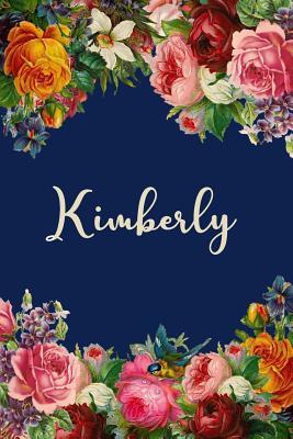 Download Kimberly: Personalized Name Floral Design Matte Soft Cover Notebook Journal to Write In. 120 Blank Lined Pages -  file in PDF