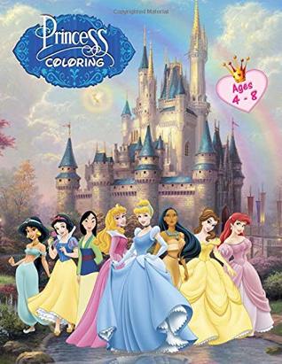 Read online Princess Coloring: Coloring Book for Kids. Aged 4 - 8 - Rainbow Coloring | PDF