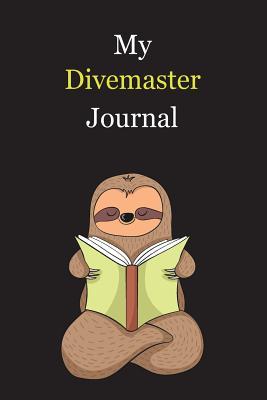 Read online My Divemaster Journal: With A Cute Sloth Reading, Blank Lined Notebook Journal Gift Idea With Black Background Cover - Exwp Press file in ePub