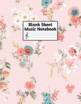 Download Blank Sheet Music Notebook: Easy Blank Staff Manuscript Book Large 8.5 X 11 Inches Musician Paper Wide 12 Staves Per Page for Piano, Flute, Violin, Guitar, Trumpet, Drums, Cello, Ukelele and other Musical Instruments - Code: A4 7361 - Mattie Hendricks | PDF