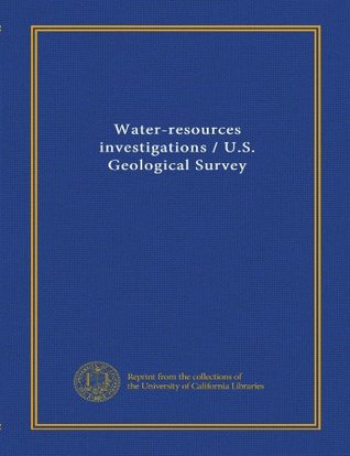 Download Water-resources investigations / U.S. Geological Survey - . Unknown | PDF